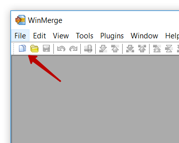 Кнопка NewDocument в WinMerge