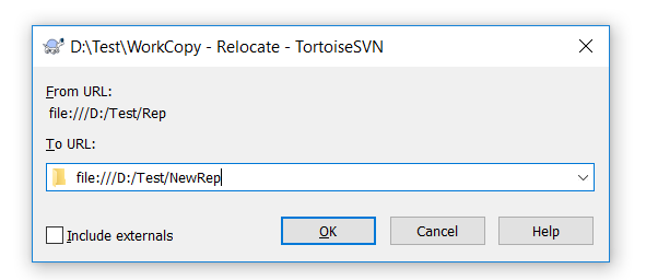 TortoiseSVN Relocate